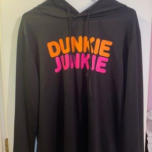 NWOT dunkin junkie pullover